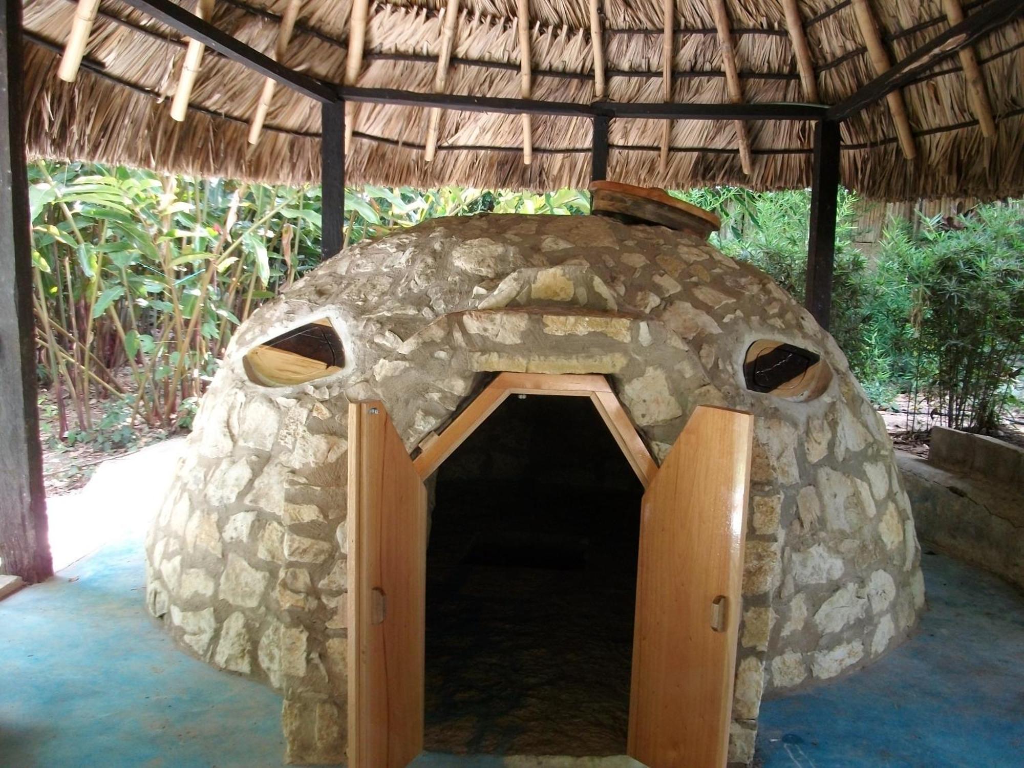 Hotel Cabanas Safari Palenque Exterior foto
